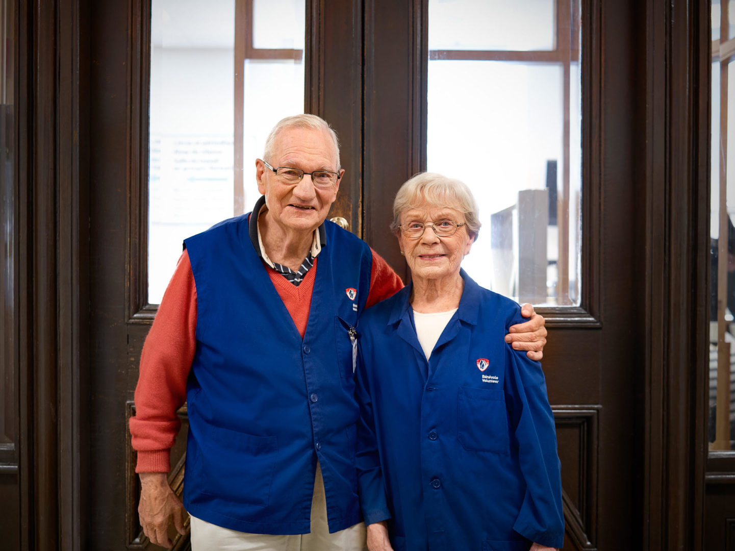 Dr. and Mrs. Cooke at the Montreal General Hospital