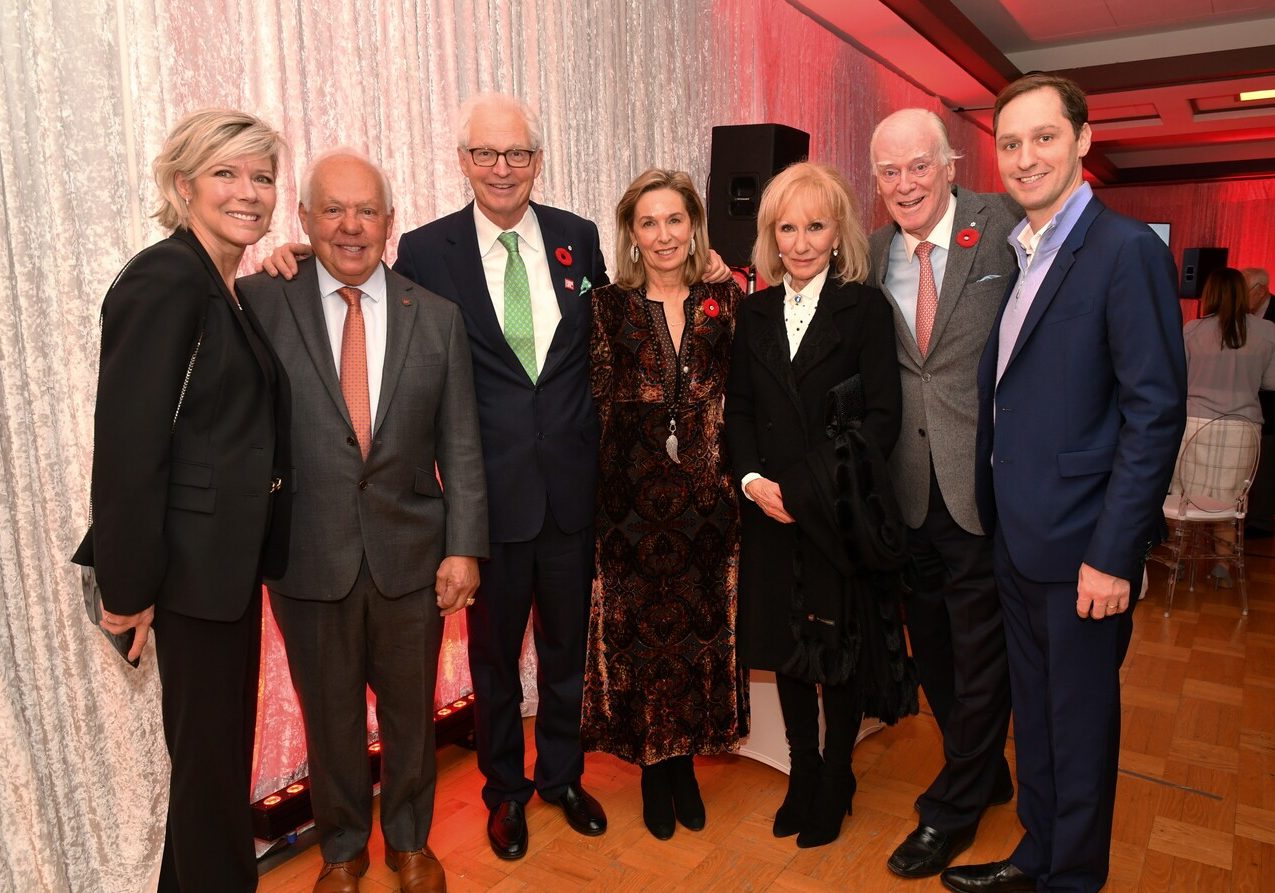 Members of the Desmarais family and others