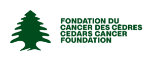 Logo Fondation du cancer des cèdres Cedars Cancer Foundation